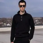 Джемпер. Кофта HUGO-Black | С застібкою