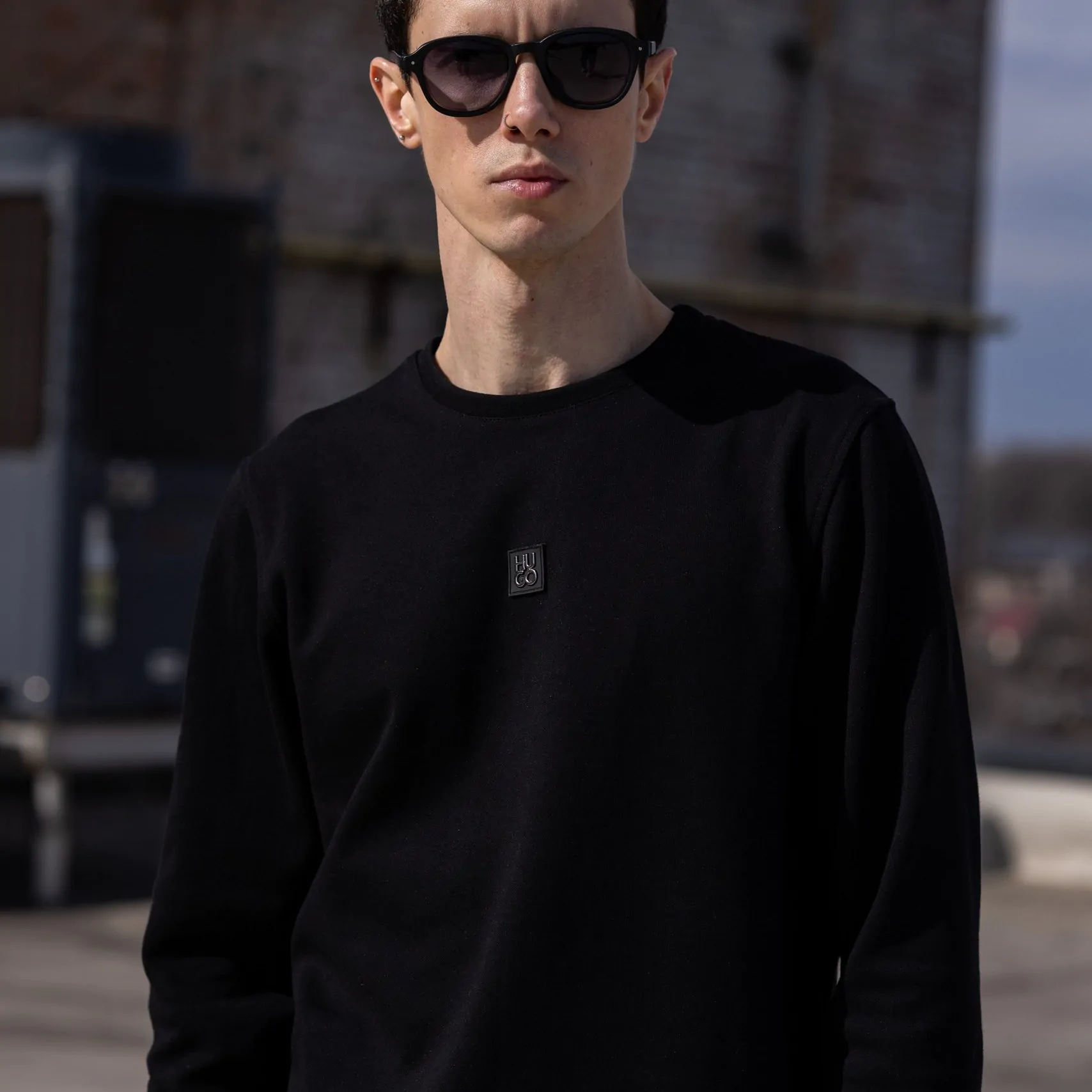Світшот. Джемпер. Светр. Кофта HUGO C1 метал. - Зображення 3