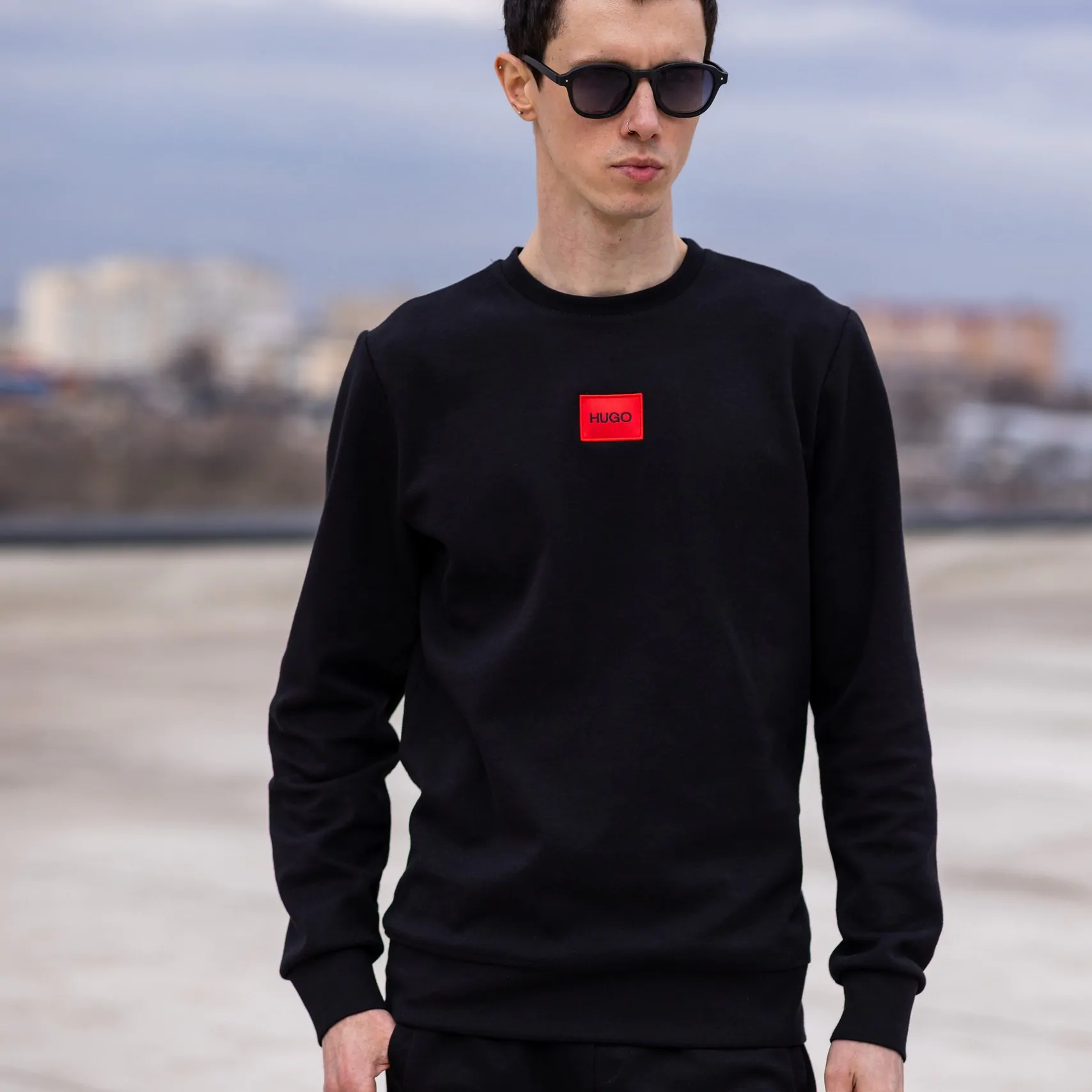 Світшот. Джемпер. Светр. Кофта HUGO Red. - Зображення 2