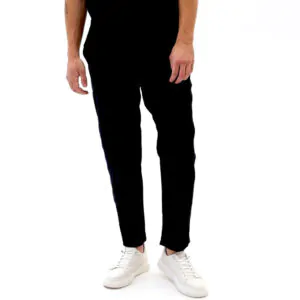 Чоловічі літні штани з натурального льону, чорні