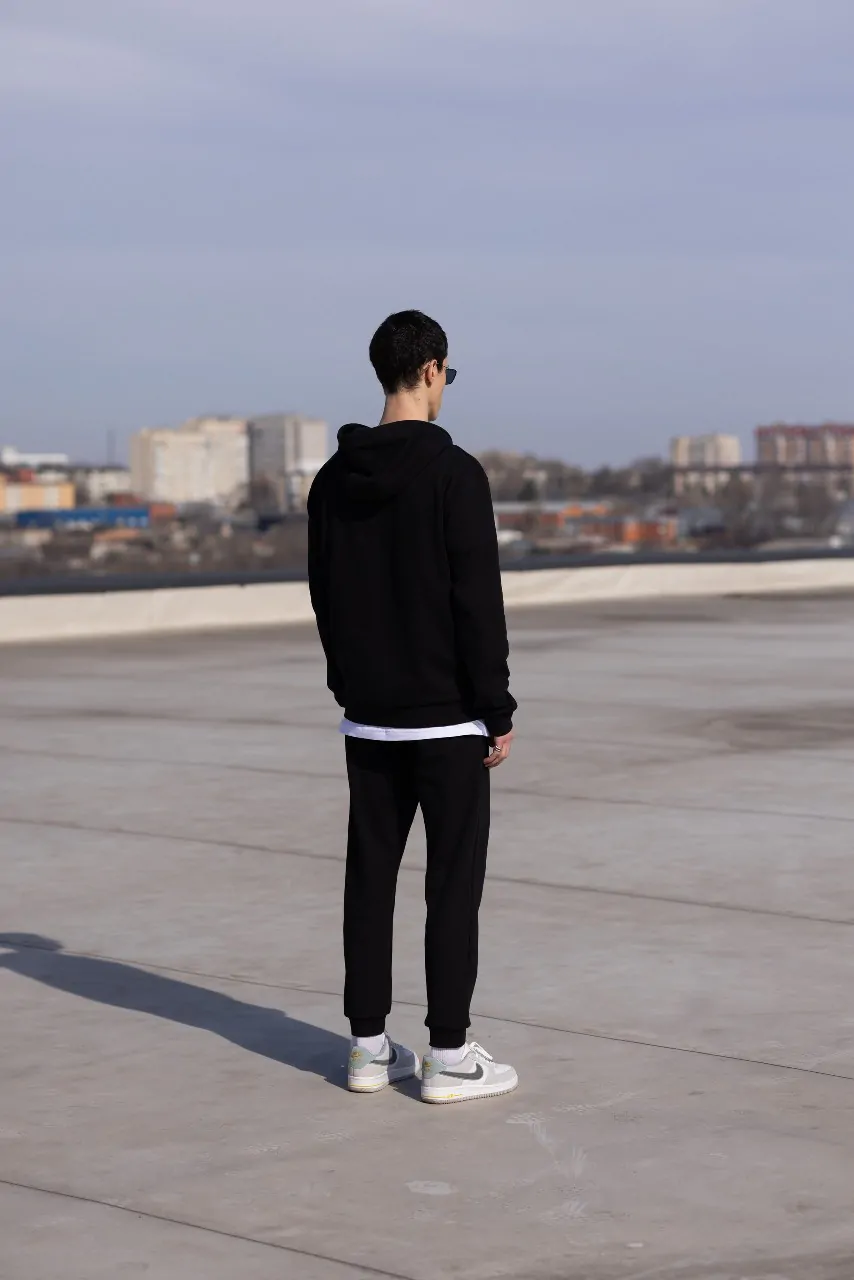 Чоловічий спортивний костюм CK Black - Зображення 4
