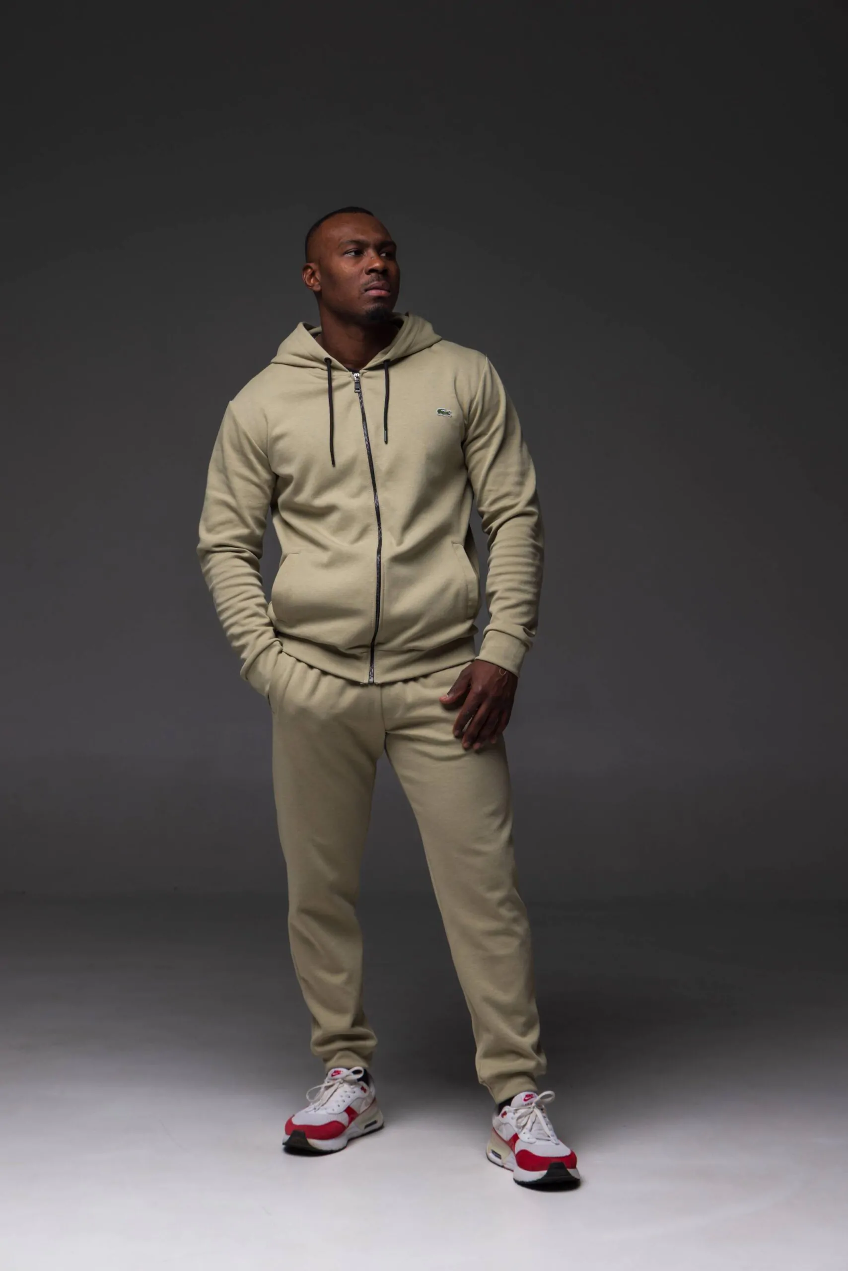 Спортивний костюм Lacoste чоловічий олива - Зображення 2